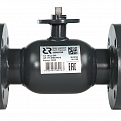 065N0332R RJIP Premium Кран шаровой FF DN65 PN25 GF (фланцевый, под привод, С/П), Ридан